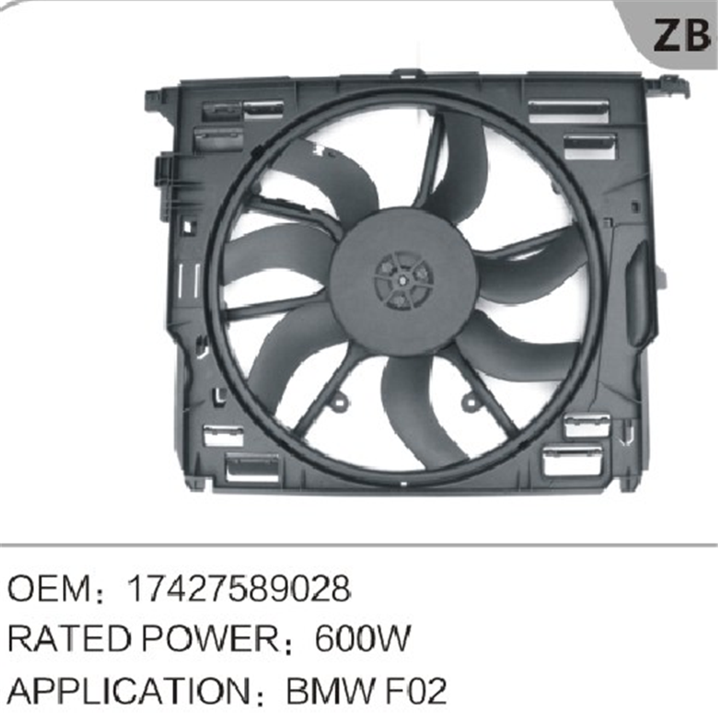 Elektrische koelventilator 17427589028 voor BMW F02