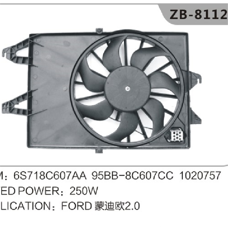 FORD MONDEO-motor Radiateurventilator 6S718C607AA